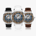 Scottish Napier Celtic Circle Silver Automatic Watch Size 46mm
