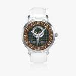 Scottish Watson Celtic Circle Silver Automatic Watch Size 46mm