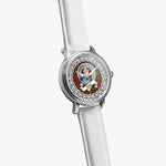 Boyd Scottish Clan Tartan Crest Badge Silver Automatic Watch Size 46mm