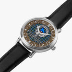 Scottish Weir Celtic Ring Silver Automatic Watch Size 46mm