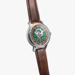 Scottish Kennedy Celtic Circle Silver Automatic Watch Size 46mm