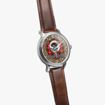Scottish Nesbitt Celtic Circle Silver Automatic Watch Size 46mm
