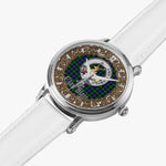 Scottish Blair Celtic Circle Silver Automatic Watch Size 46mm