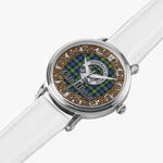 Scottish Watson Celtic Ring Silver Automatic Watch Size 46mm