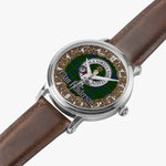Scottish Henderson Celtic Circle Silver Automatic Watch Size 46mm