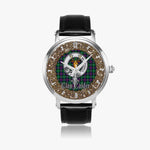 Scottish Calder Celtic Circle Silver Automatic Watch Size 46mm