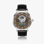Scottish Craig Celtic Circle Silver Automatic Watch Size 46mm