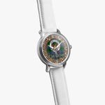 Scottish Wishart Celtic Circle Silver Automatic Watch Size 46mm