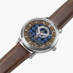 MacNeill Of Barra Celtic Circle Silver Automatic Watch Size 46mm