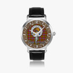 Scottish Forrester Celtic Circle Large Silver Automatic Watch Size 46mm