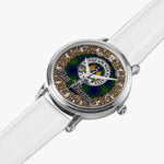 Scottish Johnstone Celtic Circle Silver Automatic Watch Size 46mm