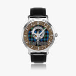 Scottish Guthrie Celtic Circle Silver Automatic Watch Size 46mm