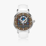 Scottish Stirling Celtic Ring Silver Automatic Watch Size 46mm