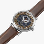 Scottish MacDowall Celtic Circle Silver Automatic Watch Size 46mm