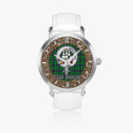 Scottish Duncan Celtic Circle Silver Automatic Watch Size 46mm