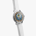 Scottish Pitcairn Celtic Circle Silver Automatic Watch Size 46mm