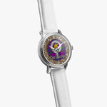 Scottish Wardlaw Celtic Ring Silver Automatic Watch Size 46mm