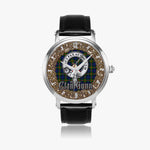 Scottish Gunn Celtic Circle Silver Automatic Watch Size 46mm
