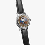 Scottish Bethune Celtic Circle Silver Automatic Watch Size 46mm