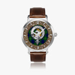 Scottish Oliphant Celtic Circle Silver Automatic Watch Size 46mm
