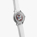 Haig Scottish Clan Tartan Crest Badge Silver Automatic Watch Size 46mm