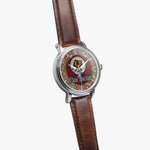Scottish Sinclair Celtic Circle Silver Automatic Watch Size 46mm
