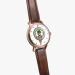 Abercrombie Badge Gold Unisex Automatic Watch (Rose Gold)  Size 46mm