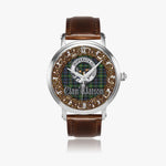 Scottish Watson Celtic Circle Silver Automatic Watch Size 46mm
