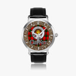 Scottish Kerr Celtic Circle Silver Automatic Watch Size 46mm