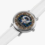 Scottish Guthrie Celtic Circle Silver Automatic Watch Size 46mm