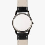 Scottish Buchanan Modern 2 Watch Tartan Crest Leather Strap Classic Plaid Watch