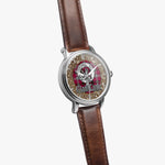 Scottish Little Celtic Circle Silver Automatic Watch Size 46mm