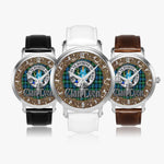 Scottish Lyon Celtic Circle Silver Automatic Watch Size 46mm