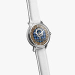 MacNeill Of Barra Celtic Circle Silver Automatic Watch Size 46mm