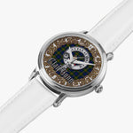 Scottish Gunn Celtic Circle Silver Automatic Watch Size 46mm