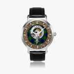 Scottish Oliphant Celtic Circle Silver Automatic Watch Size 46mm