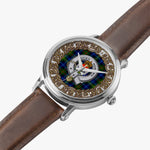 Scottish Smith Celtic Circle Silver Automatic Watch Size 46mm