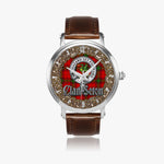 Scottish Seton Celtic Circle Silver Automatic Watch Size 46mm