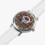 Scottish Ogilvie Celtic Circle Silver Automatic Watch Size 46mm