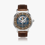 Scottish Napier Celtic Circle Silver Automatic Watch Size 46mm