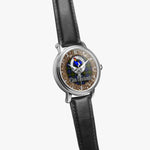 Scottish Newlands Celtic Circle Silver Automatic Watch Size 46mm