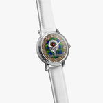 Scottish Maitland Celtic Circle Silver Automatic Watch Size 46mm