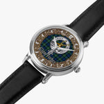 Scottish Forbes Celtic Circle Silver Automatic Watch Size 46mm