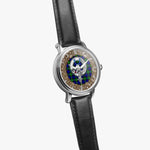 Scottish Sempill Celtic Circle Silver Automatic Watch Size 46mm