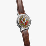 Scottish Forrester Celtic Circle Large Silver Automatic Watch Size 46mm