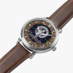 Scottish Inglis Celtic Circle Silver Automatic Watch Size 46mm