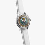 Scottish Melville Celtic Circle Silver Automatic Watch Size 46mm