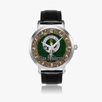 Scottish Henderson Celtic Circle Silver Automatic Watch Size 46mm