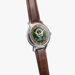 Scottish Rollo Celtic Circle Silver Automatic Watch Size 46mm