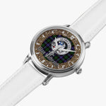Scottish Galbraith Celtic Circle Silver Automatic Watch Size 46mm